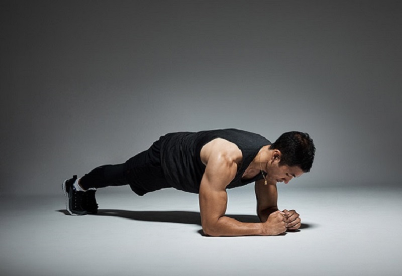 Bài tập Plank vừa giúp tăng cường sinh lý vừa giúp tăng sức bền cơ thể