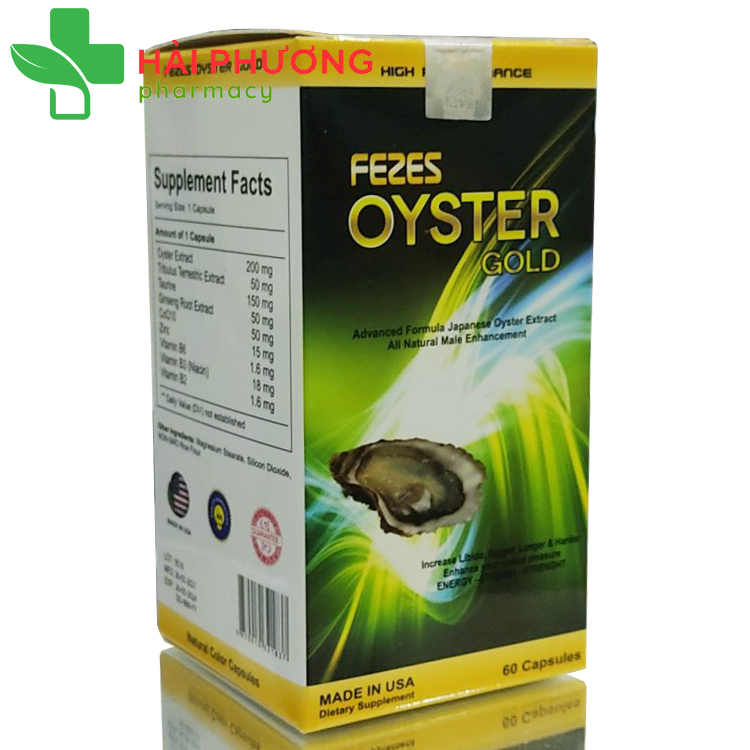 Thực phẩm chức năng chiết xuất từ tinh chất hàu giúp cải thiện tình trạng yếu sinh lý nam hiệu quả