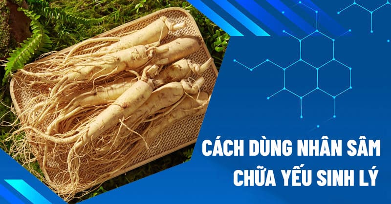 Nhân sâm là một trong những thảo dược tốt nhất cho sinh lý nam
