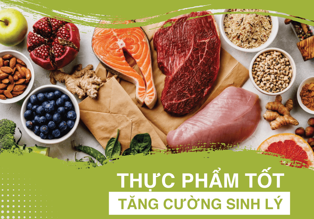 Thực phẩm có khả năng giãn mạch tăng lưu lượng máu cải thiện sức khỏe tim mạch giúp tăng sinh lý nam