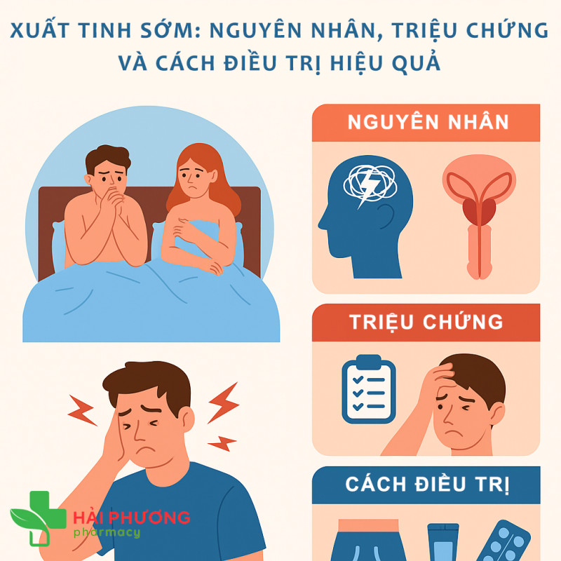 Nguyên nhân triệu chứng và cách điều trị xuất tinh sớm ở nam giới