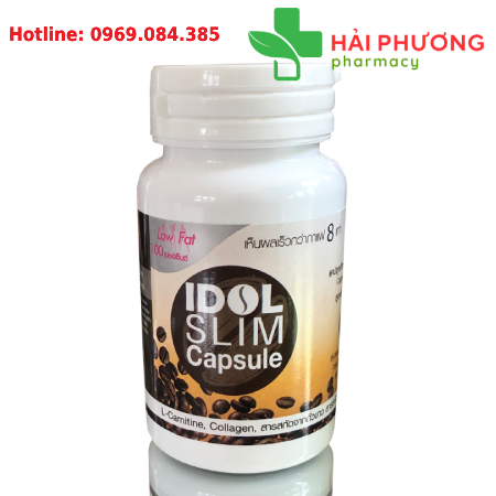 Giảm cân Idol Slim Capsule (Lọ 15 viên) – Hỗ trợ kiểm soát cân nặng