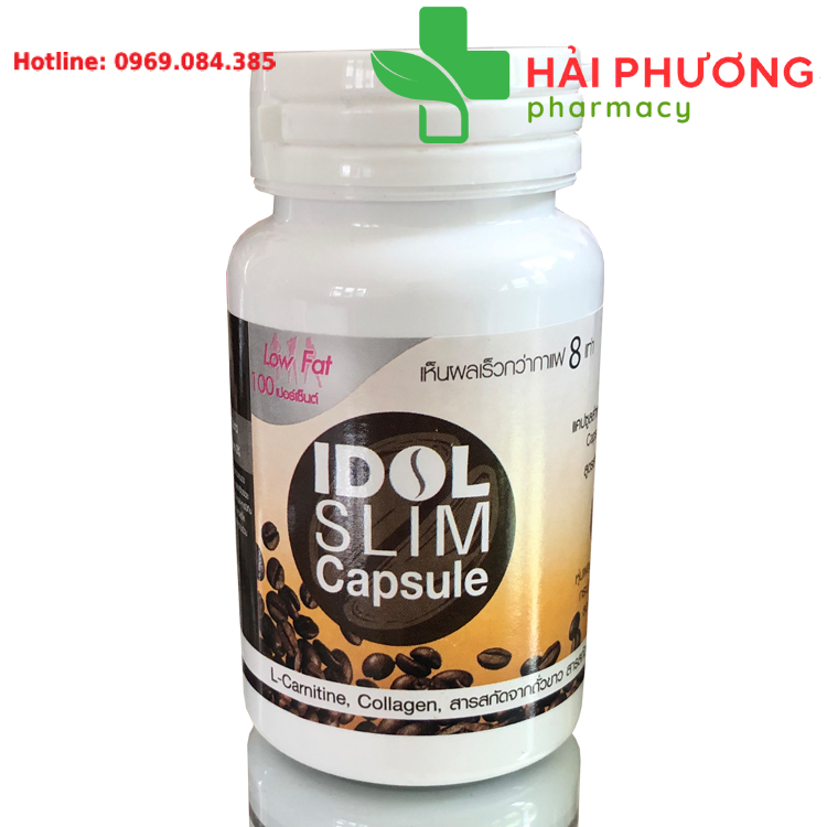 Cà phê giảm cân dạng viên Idol Slim Capsule chính hãng