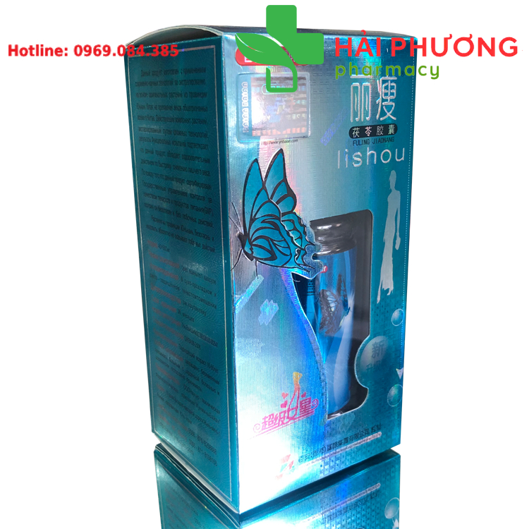 Viên uống giảm cân Lishou xanh phù hợp cho người béo phì cơ địa khó giảm