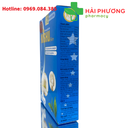 Viên uống giảm cân Nishu Slim (Hộp 20 viên) – Hỗ trợ kiểm soát cân nặng
