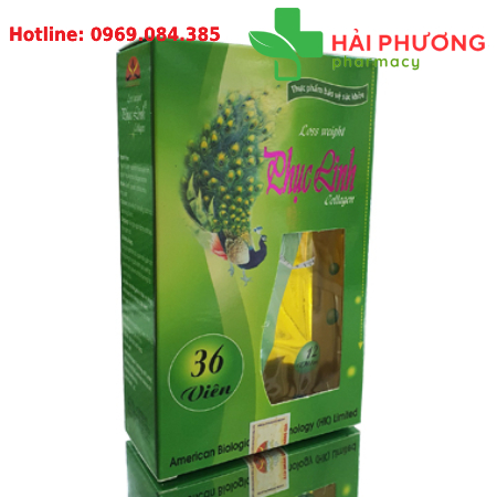 Loss Weight Phục Linh Collagen (Hộp 36 viên) – Hỗ trợ kiểm soát cân nặng