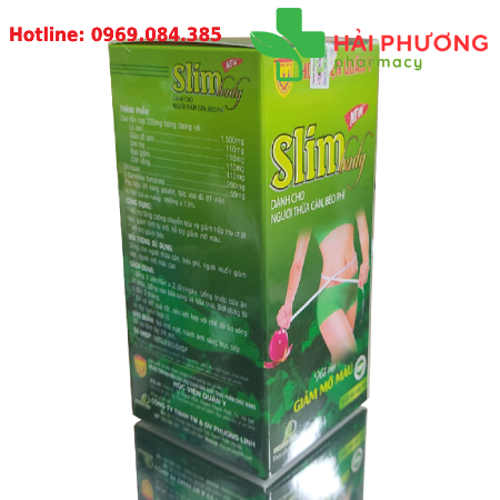 Slim Body Học Viện Quân Y (Lọ 100 viên) – Hỗ trợ kiểm soát cân nặng