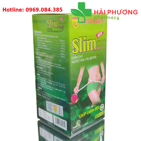 Slim Body Học Viện Quân Y (Lọ 100 viên) – Hỗ trợ kiểm soát cân nặng