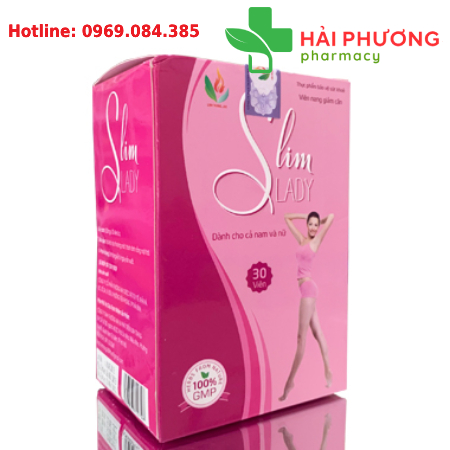 Slim Lady (Hộp 30 viên) – Hỗ trợ kiểm soát cân nặng