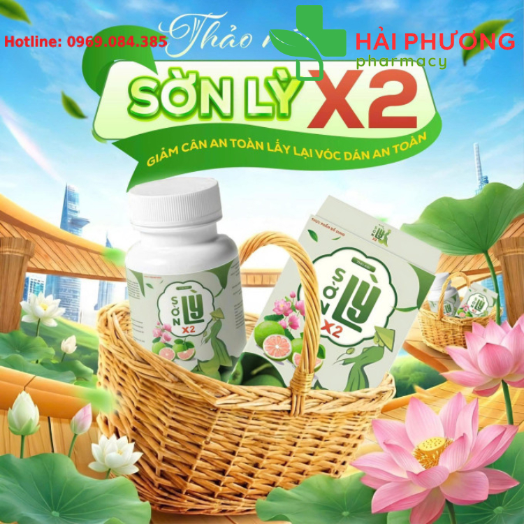 Giảm cân Sờn lỳ x2 hỗ trợ giảm mỡ thừa tốt nhất ở vùng bụng eo đùi