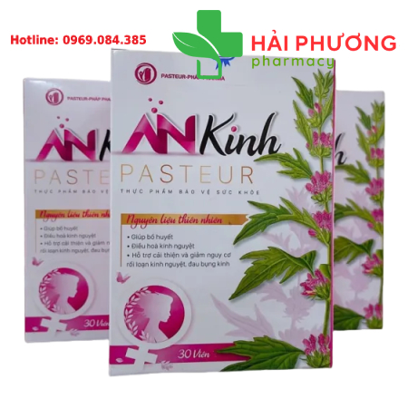 An Kinh Pasteur (Hộp 30 viên) – Hỗ trợ điều hòa kinh nguyệt, bổ huyết