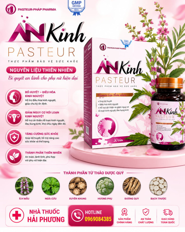 Mua viên uống An kinh Pasteur chính hãng tại Nhà thuốc Hải Phương