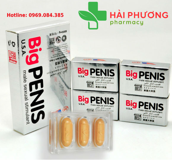 Big penis chính hãng tại Nhà thuốc Hải Phương