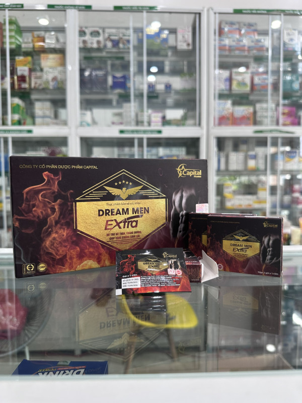 Dream men extra dùng cho nam giới sinh lý yếu mãn dục sớm