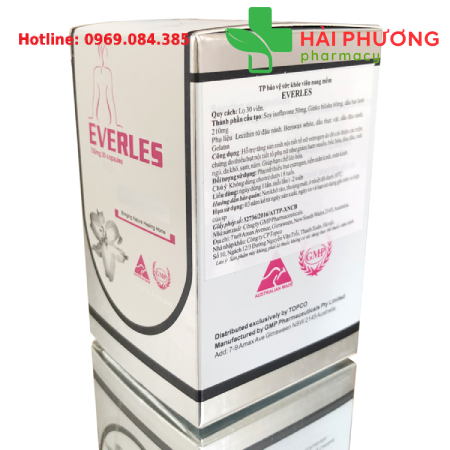 Everles (Lọ 30 viên) – Hỗ trợ cân bằng nội tiết tố nữ