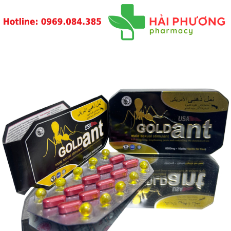 Gold Ant USA Hỗ Trợ Sinh Lý Nam, Tăng Cường Phong Độ Và Bản Lĩnh Phái Mạnh