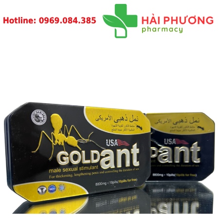 Gold Ant USA Hỗ Trợ Sinh Lý Nam, Tăng Cường Phong Độ Và Bản Lĩnh Phái Mạnh