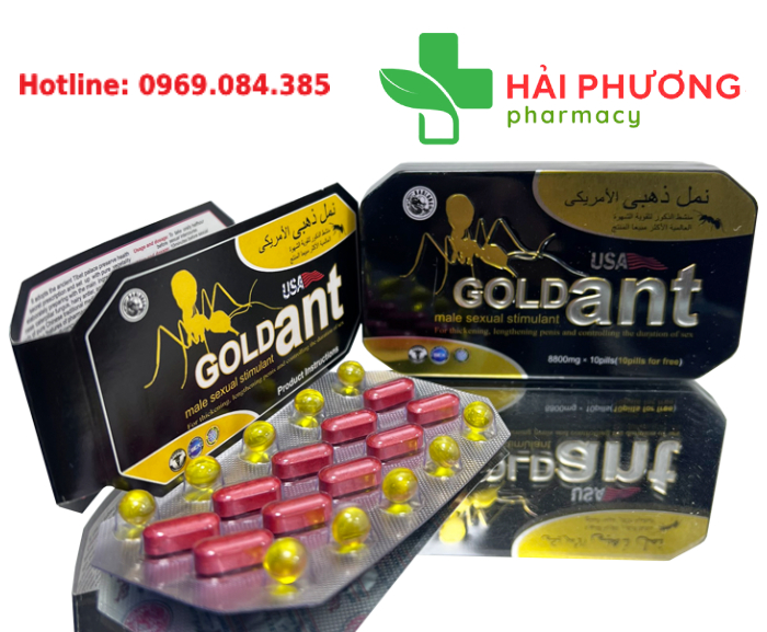 Viên cường dương kiến vàng Gold Ant USA