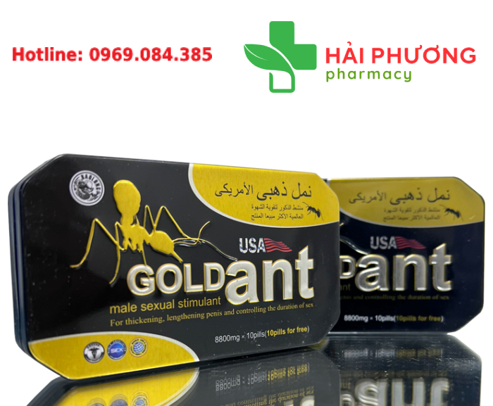 Gold Ant USA dùng cho nam giới sinh lý yếu xuất tinh sớm