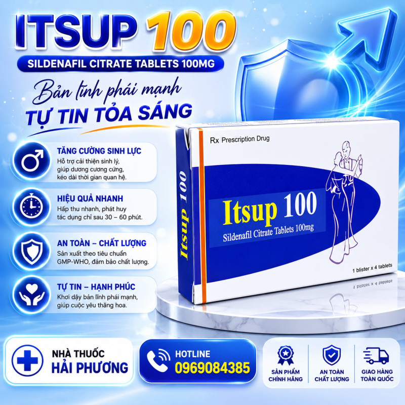 Mua thuốc Itsup 100 chính hãng tại Nhà thuốc Hải Phương