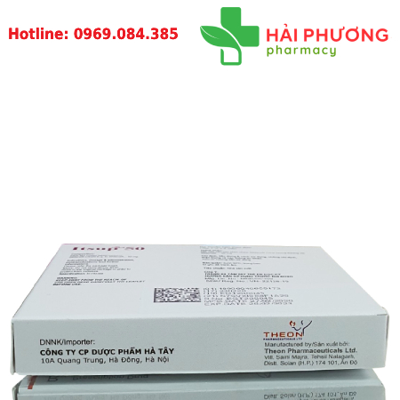 Thuốc Itsup 50 (Hộp 4 viên) – Hỗ trợ rối loạn cương dương