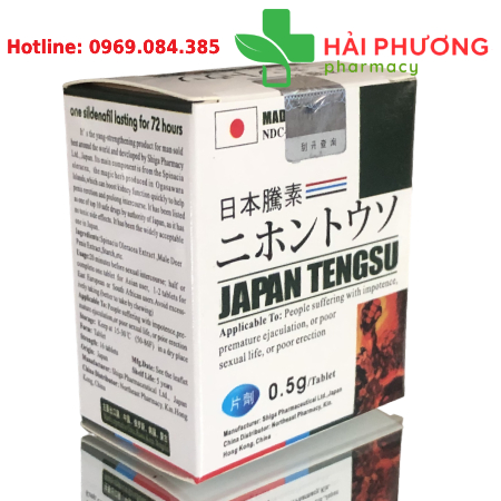Japan Tengsu – Hỗ trợ sinh lực nam và phong độ cho nam giới trưởng thành
