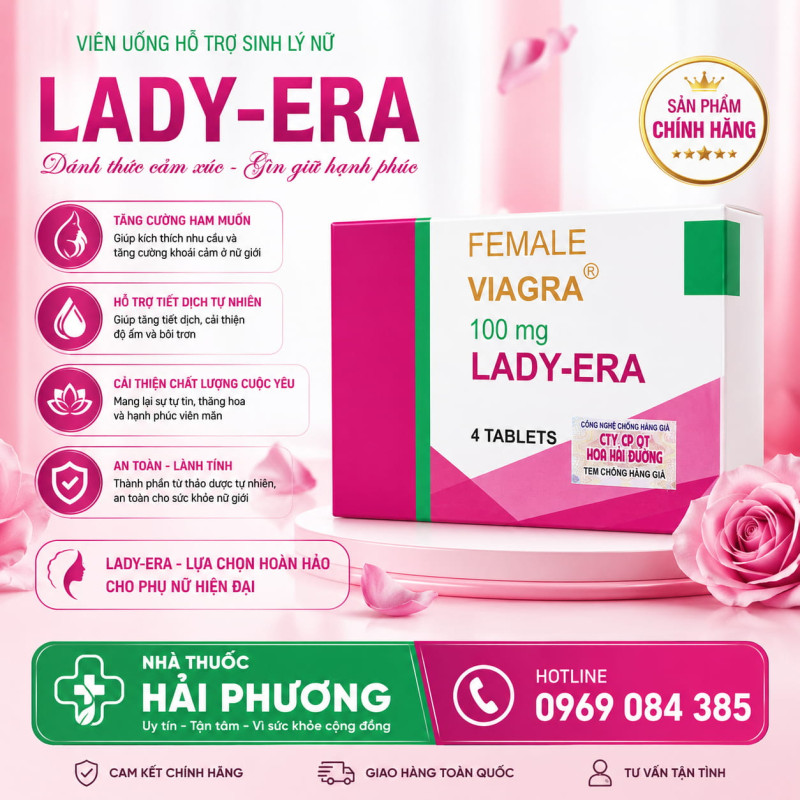 Mua thuốc Lady era chính hãng tại Nhà thuốc Hải Phương
