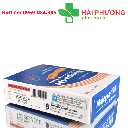 Thuốc Majegra 100 (Hộp 4 viên) – Hỗ trợ rối loạn cương dương