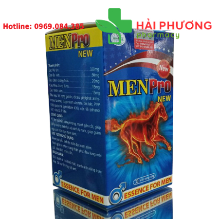 Menpro New tăng cường sinh lực hỗ trợ bổ thận cải thiện sinh lý