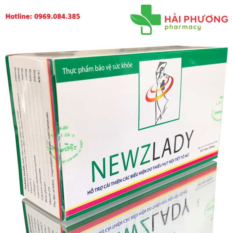 Newzlady được dùng cho phụ nữ sau khi sinh con bị thiếu nội tiết tố