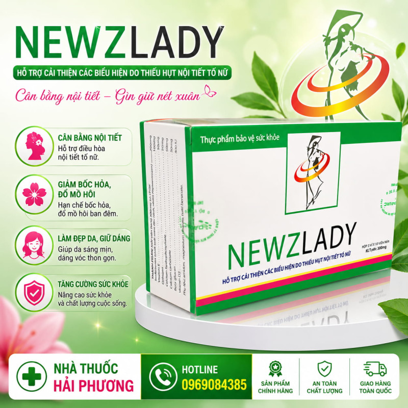 Mua viên uống Newzlady chính hãng tại Nhà thuốc Hải Phương
