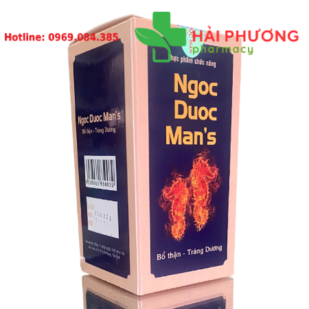 Ngọc Dược Man's bổ thận tráng dương hỗ trợ tăng cường sinh lý nam