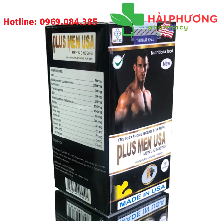 Plus Men USA (Hộp 30 viên)