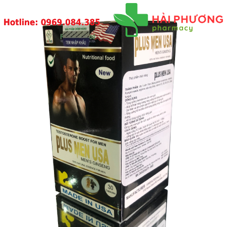 Plus Men USA (Hộp 30 viên)