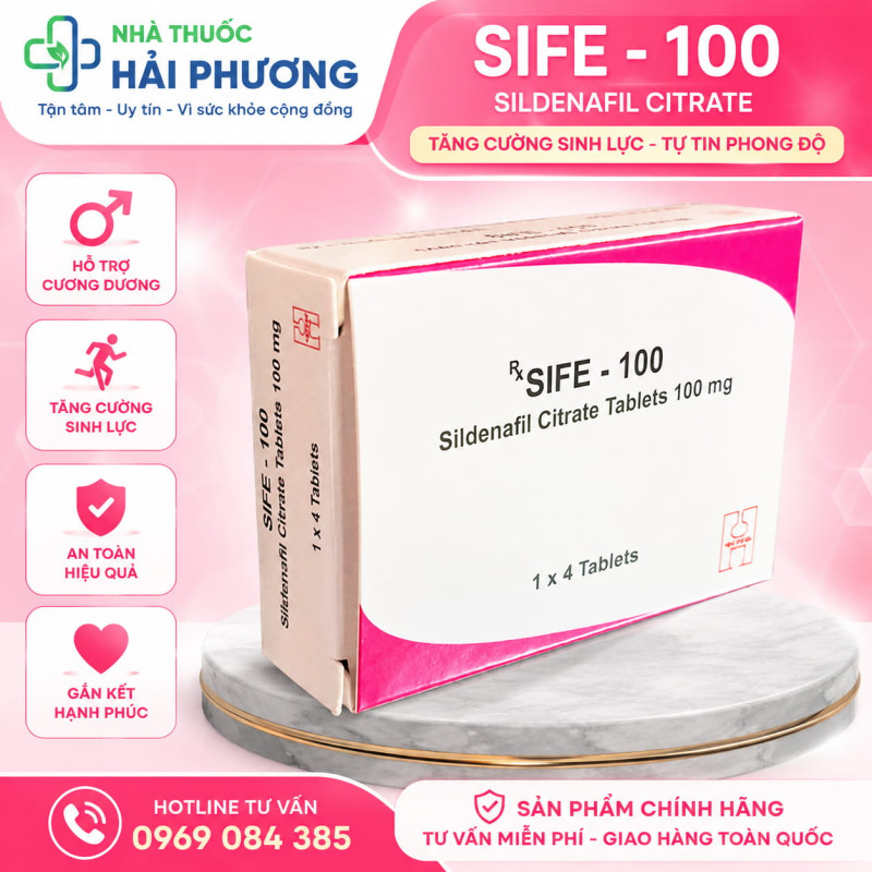 Mua thuốc Sife 100mg chính hãng tại Nhà thuốc Hải Phương