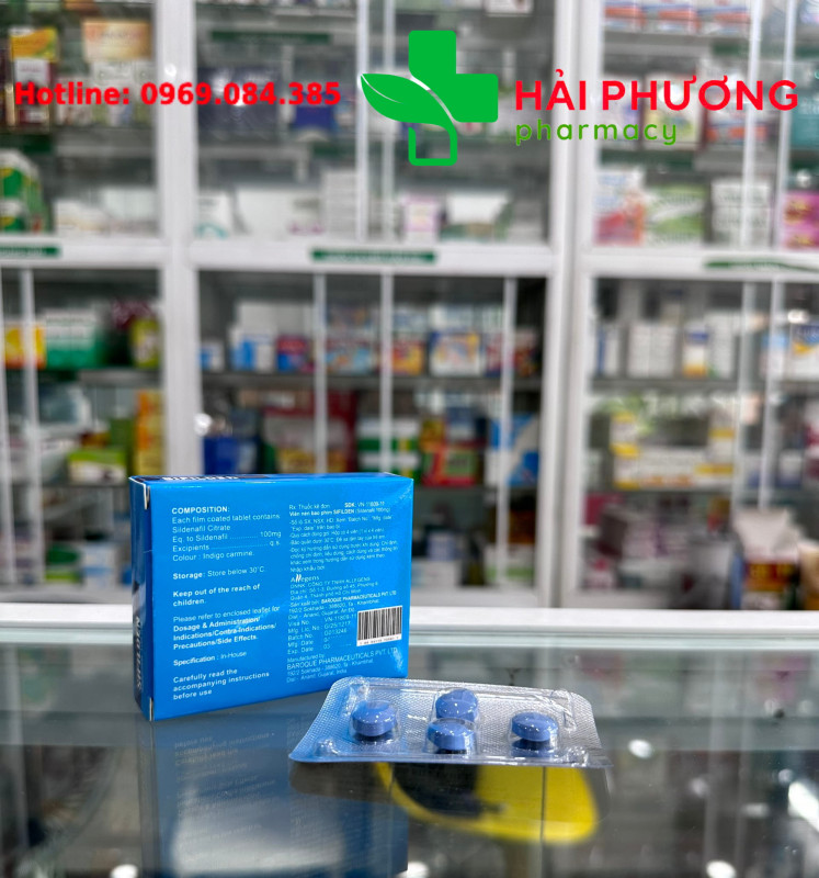 Thuốc Sifilden 100mg chính hãng đang được bán tại Nhà thuốc Hải Phương
