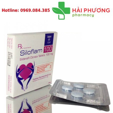 Thuốc Siloflam 100mg Điều Trị Rối Loạn Cương Dương