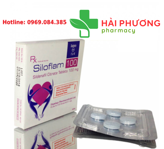 Thuốc Siloflam 100 dùng để điều trị các tình trạng rối loạn cương dương ở nam giới