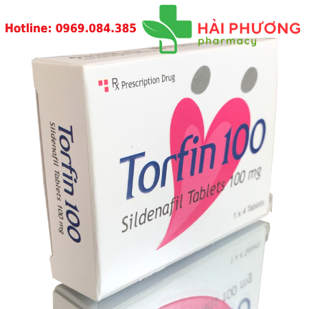 Thuốc Torfin 100mg Điều Trị Rối Loạn Cương Dương