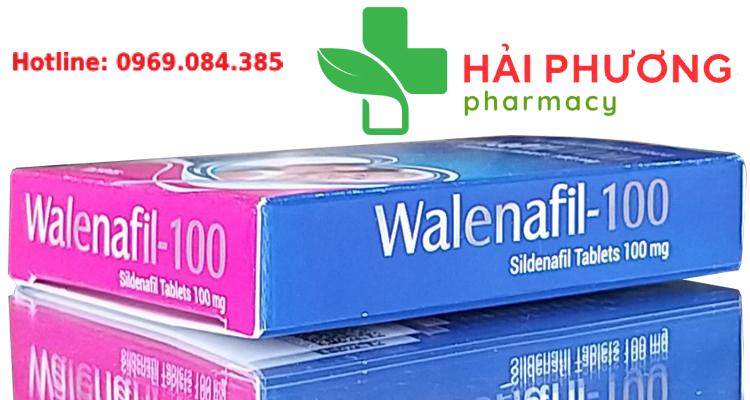 Thuốc Walenafil 100mg điều trị rối loạn cương dương kéo dài thời gian quan hệ