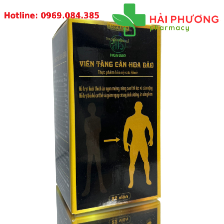 Viên tăng cân Hoa Bảo – Hỗ trợ tăng cân cho người gầy