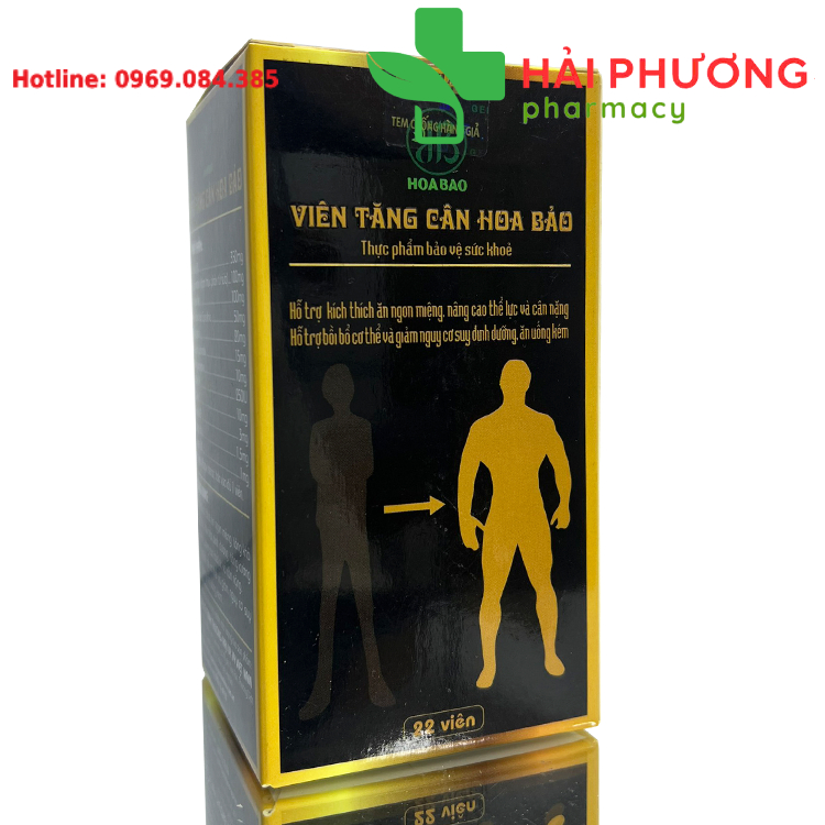Viên tăng cân Hoa Bảo giúp kích thích ăn ngon miệng tăng khả năng hấp thu dinh dưỡng